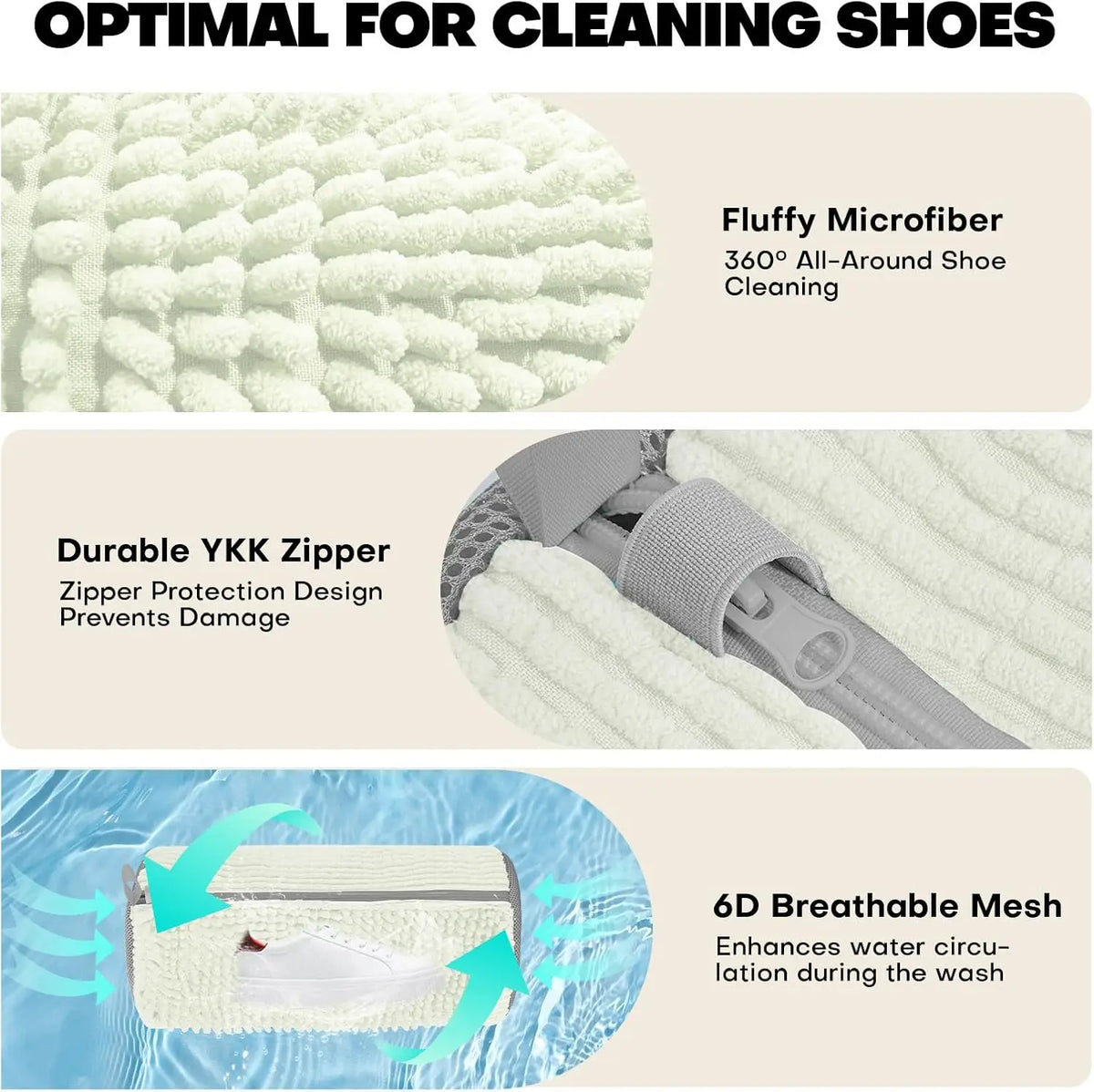 SneakyWash™ Reusable Shoe Washing Bag