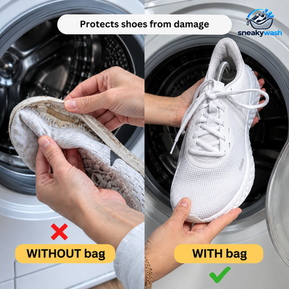 SneakyWash™ Reusable Shoe Washing Bag