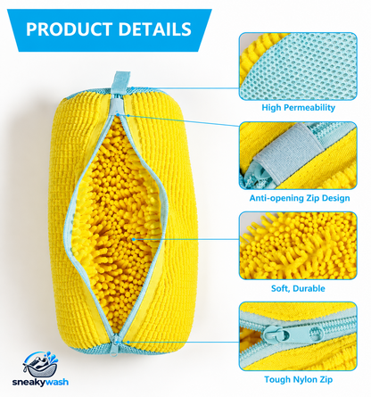 SneakyWash™ Reusable Shoe Washing Bag