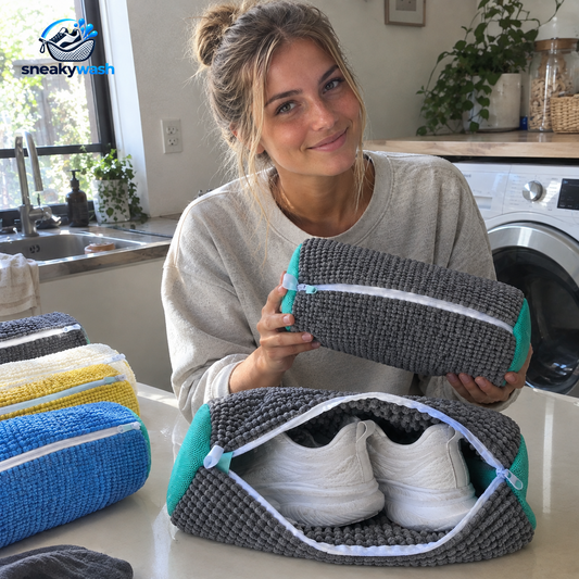 SneakyWash™ Reusable Shoe Washing Bag